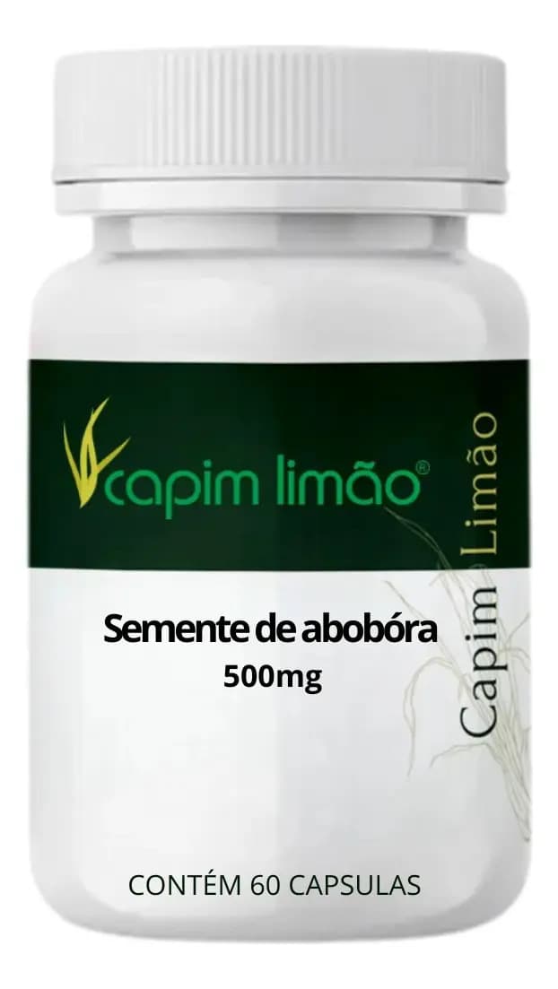 Óleo de Semente de Abóbora 60 cápsulas