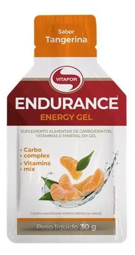 Vitafor Endurance Energy Carbo Gel Tangerina Sem Cafe