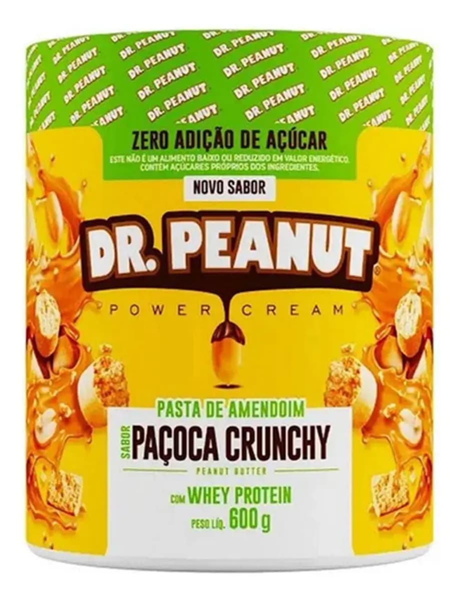 Pasta De Amendoin 600g Cookies E Cream Dr.peanut