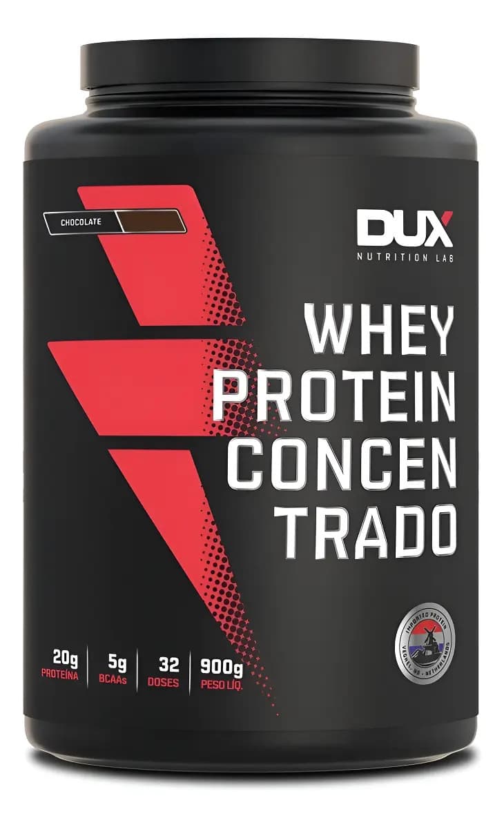Whey Protein Concentrado 900g Chocolate Dux