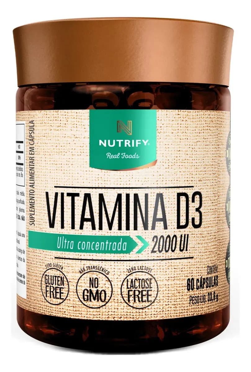 Nutrify Vitamina D3 60caps